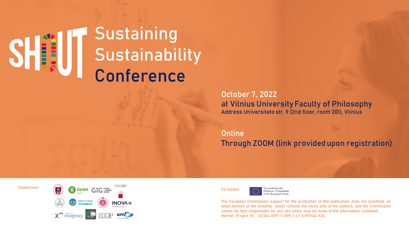 Sustaining Sustainability Conference